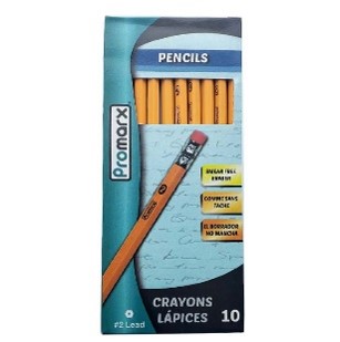 Promarx 10ct Yellow Pencils #2