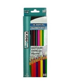 Promarx Pre-Sharpened Colored Pencils 10