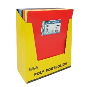 Promarx 2 Pocket Portfolio Asst Colors