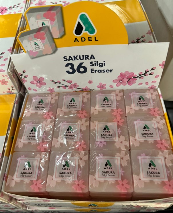 ADEL Sakura Eraser, 36 pcs