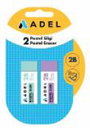 [2270000028000] Adel Bls Pastel Eraser (20) 2 Pcs
