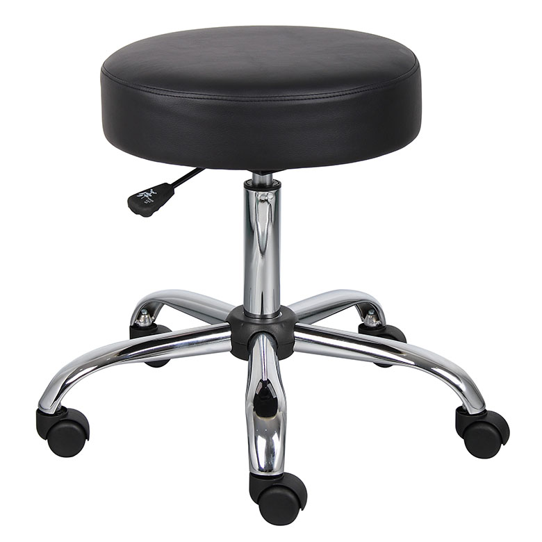 Medical Spa Professional Adjustable Stool Black