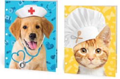 Careers with Paws Portfolios, 2 Assorted Designs