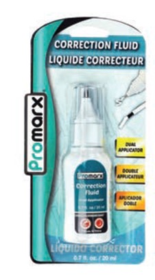 Promarx Correction Fluid Dual Tip 0.7oz