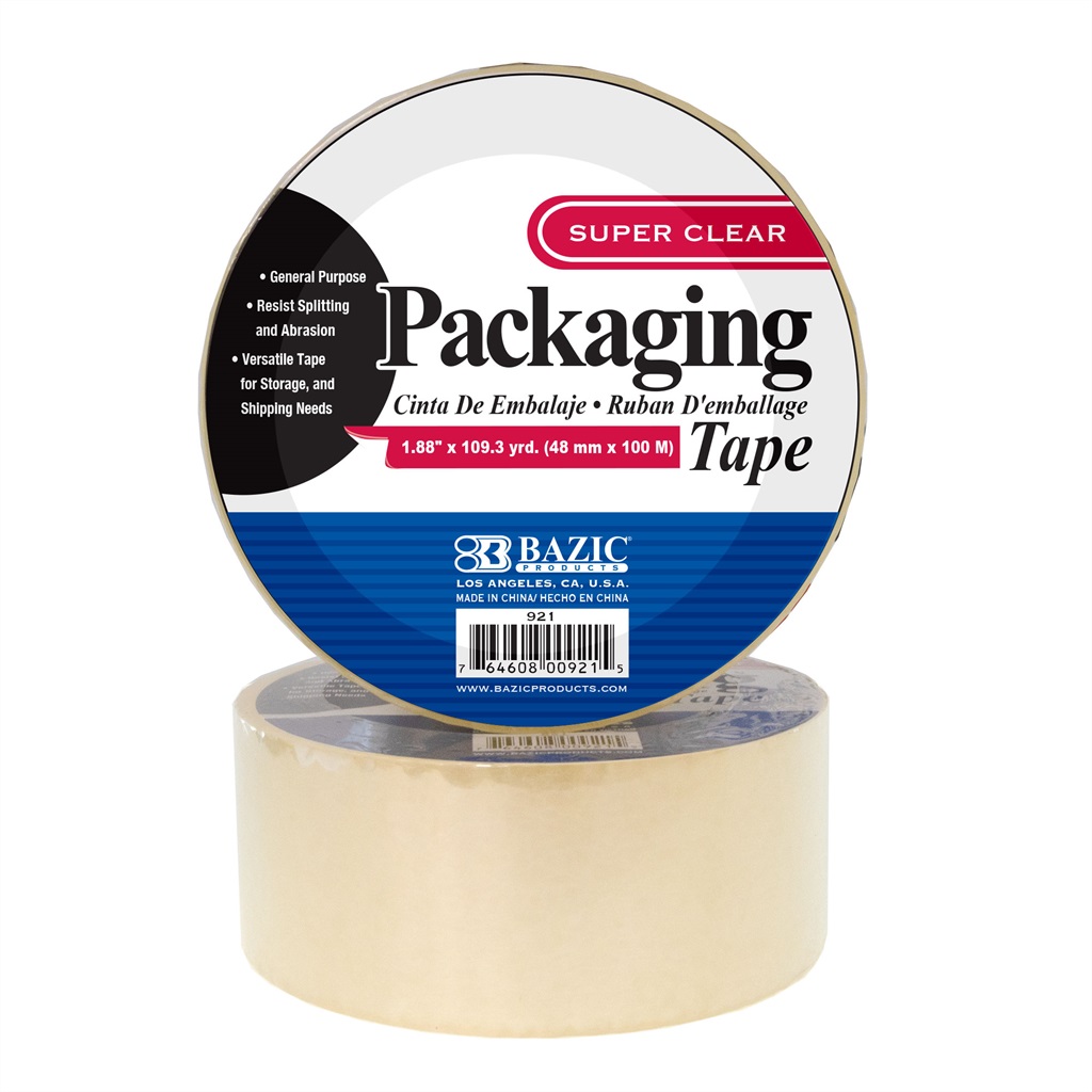 1.88" X 109.3 Yards Clear Packaging Tape