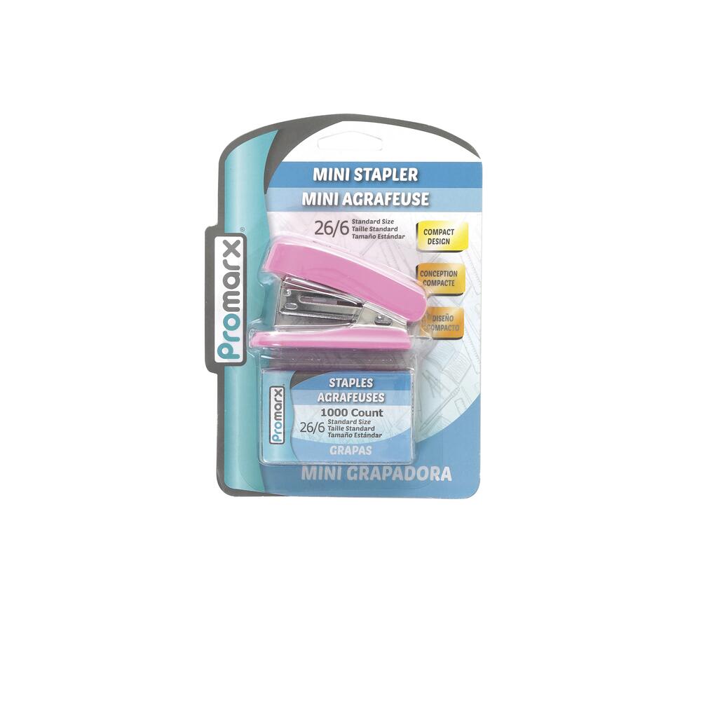 1ct Mini Stapler + Bonus 640ct staples