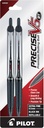 [PIL26050] Precise V5 2 PACK • EXTRA FINE POINT BLK