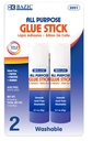 [2051] 0.7 oz (21g) Premium Glue Stick (2/Pack)