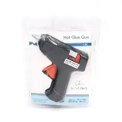 1 ct Mini Glue Gun 120-200V, 20 watts. Fits 0.27" Glue Sticks 
