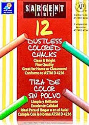 [66-2010] Color Chalk 12/Pk
