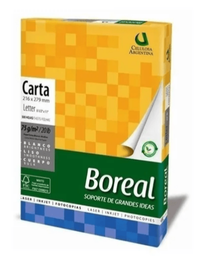 [020A01FB] Papel Blanco, Tamaño Carta (8 1/2 x 11), 10 Ream/Box