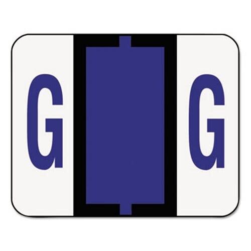 [ESS-18607] End Tab Labels, Letter G, 500/Roll