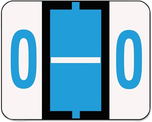 [ESS-18615] End Tab Labels, Letter O, 500/Roll