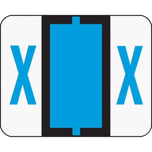 [ESS-18624] End Tab Labels, Letter X, 500/Roll