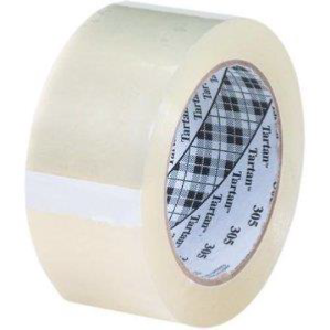 [MMM-305C-50] Packaging Tape, 2", 48 x 50yds, Clear, Roll