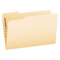 [PFX-FM310] Fastener Folders, 1 Fasteners, 1/3 Cut Tabs, Legal, Manila, 50/Box