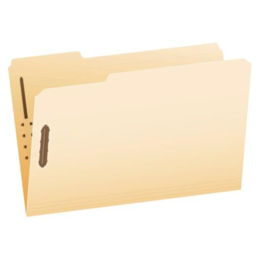 [PFX-FM313] Fastener Folders, 2 Fasteners, 1/3 Cut Tabs, Legal, Manila, 50/Box