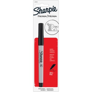 [SAN-37101PP] Sharpie Ultra Fine Point Permanent Marker, Black, Each