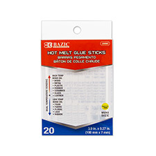 [2090] Dual Temp. Mini Hot Melt Glue Sticks 3.9 x 0.27 (20/Box)