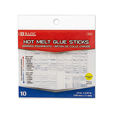 [2092] Dual Temp. Full Size Hot Melt Glue Sticks 3.9? x 0.43?(10/Box)