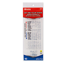 [2093] Dual Temp. Mini Size Hot Melt Glue Sticks 7.87 x 0.27 (10/Box)