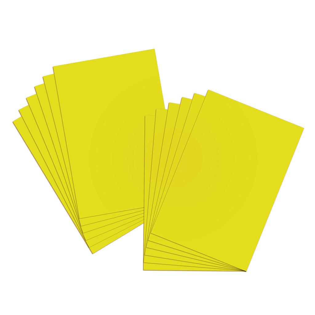 [5018] Yellow Poster Board, 22" x 28", 25/Pk