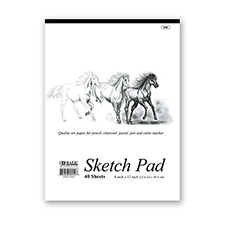 [550] Premium Sketch Pad, 9" x 12"