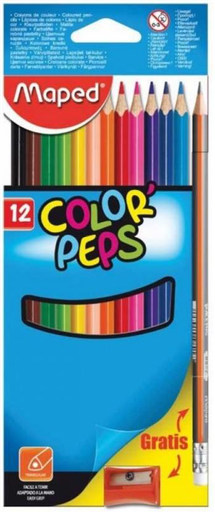 [832023] Colors Pencil Peps 12/Pk
