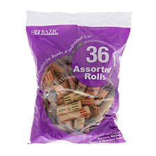 [5010] Assorted Coin Wrappers, 36/Pk