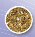 [E0400] Glitter 3/4 oz Gold Gold