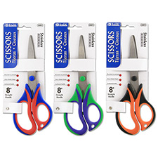 [4441] 8" Soft Grip Stainless Steel Scissors
