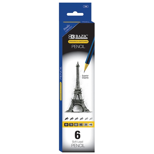[744] Sketching Pencil Set Desing & Drafting 6/Assortment