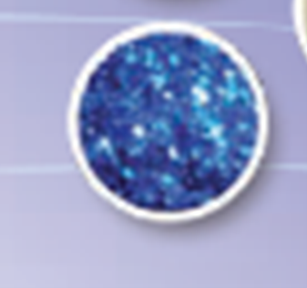 [E0400E] Glitter 3/4 oz Blue, Blister