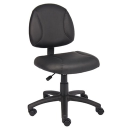 [B305] Black Posture Chair
