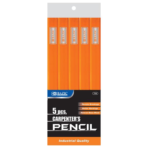 [718] Carpenter's Pencil (5/Pack)