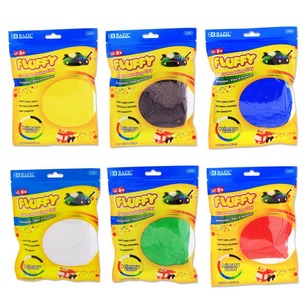 [3350] Air Dry Modeling Clay Primary Colors 2 Oz.
