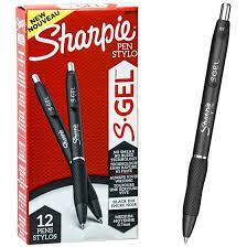 [2096159] Sharpie S-Gel Pen, Black Gel Ink, 0.7mm Medium Point