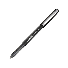 [2105666] Sharpie Rollerball Pen, Needle Point, Black Ink .5mm, 1 Dozen