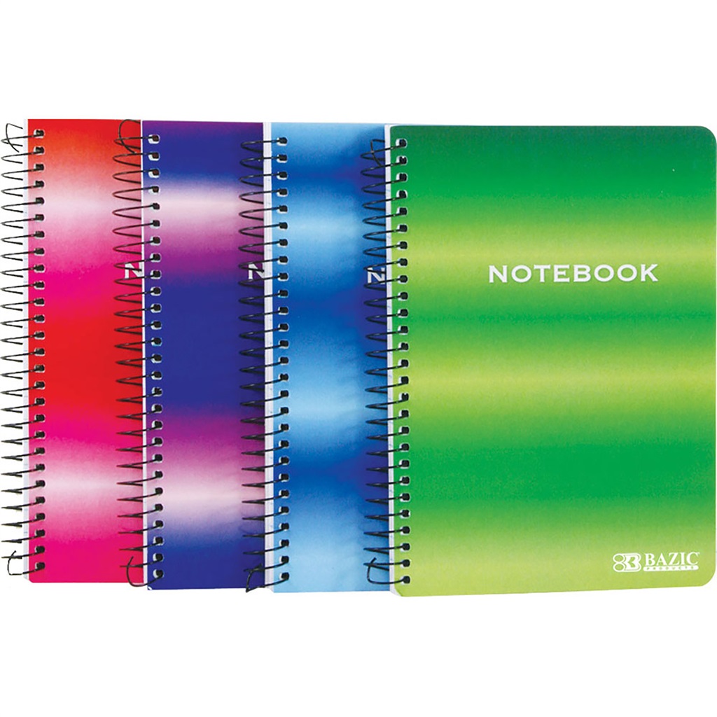 [546] 120 Ct. 5" X 7" Personal / Assignment Spiral Notebook