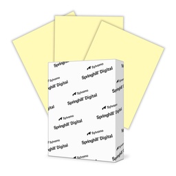 [067B01SV] #67 Canary 8.5 X 11 Domtar Vellum Colors