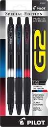 [PIL16967] G2 Special Edition premium gel roller 0.7mm, 3/pack