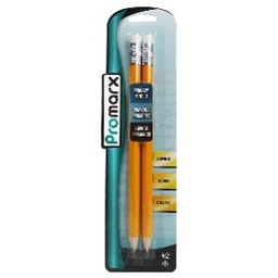 [CP24-DJMB02-48] Promarx Primary Wood Pencil 2pc Jumbo