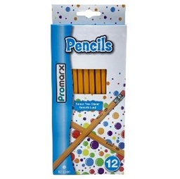 [CP28-DRMC12-48] Promarx #2 Yellow Pencils 12ct