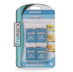 [DA68-NRSB04-48] Promarx Erasers 4ct Set 6.5mm