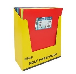[YP01-11588-48] Promarx 2 Pocket Portfolio Asst Colors
