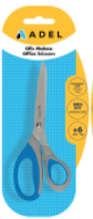 [4600145911000] ADEL Bls. Office Scissors, Medium Size