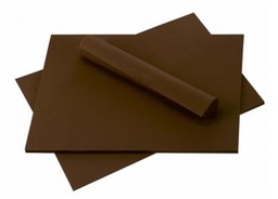 [STC008] Foamy carta cafe oscuro pqt 24 hojas