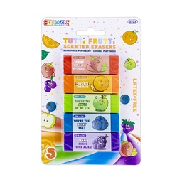 [2222] Scented Eraser (5/Pack)