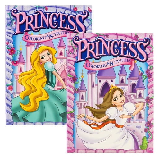 [12122] JUMBO PRINCESS Coloring & Activity Book
