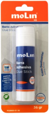 [PGB900-01-36] Molin Blister 1 barra adhesiva 36 gr.